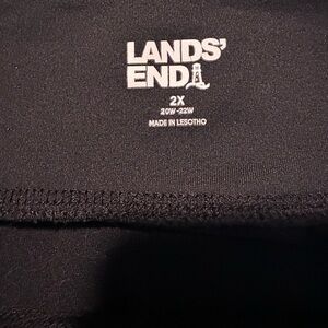 Women’s 2X Land’s End Boot Cut Yoga Pants (5 Available)
